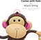 4E's Novelty Inflatable Monkey 4-Pack, 27"" for Jungle Decorations & Safari Birthday decorations!